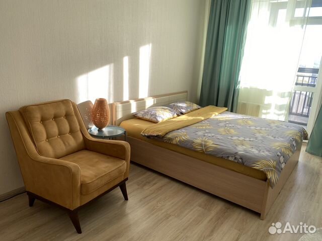 

Квартира-студия, 32 м², 2 кровати