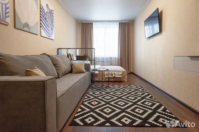 

1-к. квартира, 40 м², 2 кровати