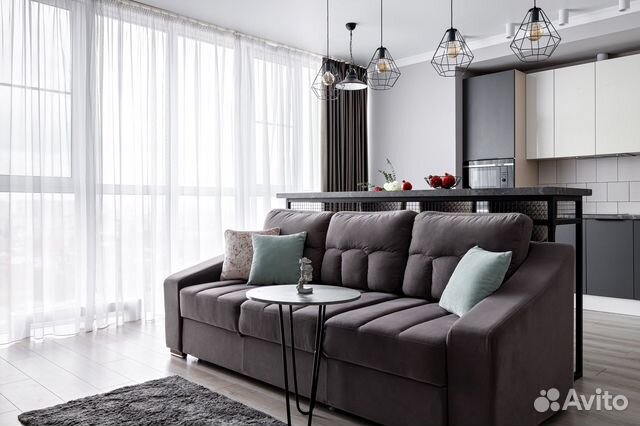 

Квартира-студия, 43 м², 2 кровати