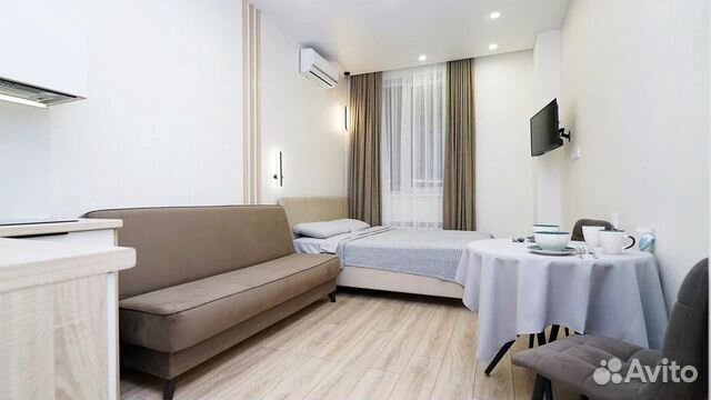 

Квартира-студия, 25 м², 2 кровати
