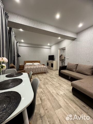 

Квартира-студия, 44 м², 2 кровати
