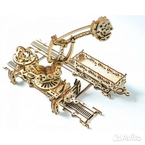 3D конструктор Ugears - Манипулятор на рельсах