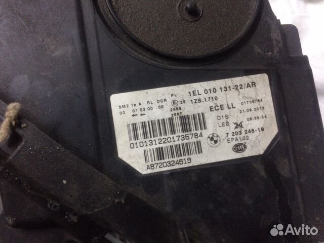 Фара передняя правая для бмв Ф10 до рестайлинг