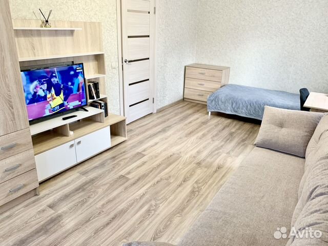 

1-к. квартира, 39 м², 2 кровати
