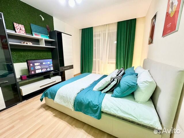 

1-к. квартира, 44,7 м², 2 кровати