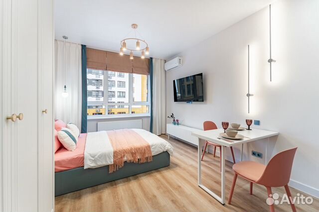 

Квартира-студия, 23,4 м², 1 кровать
