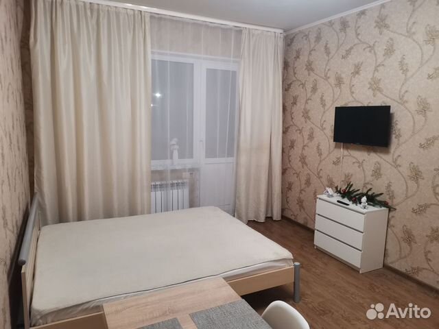 

Квартира-студия, 28 м², 1 кровать