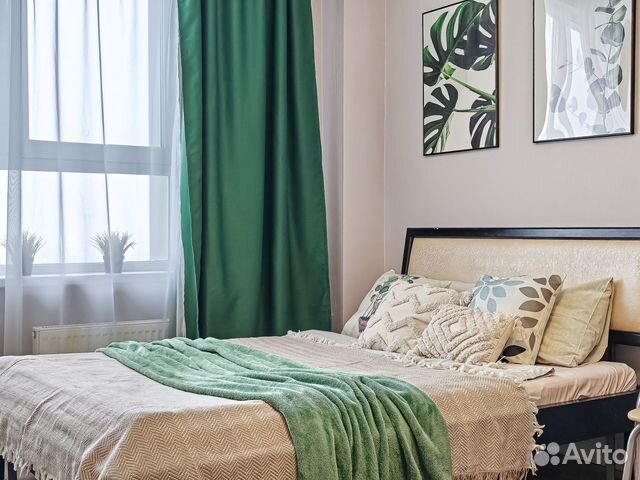 

Квартира-студия, 28 м², 2 кровати