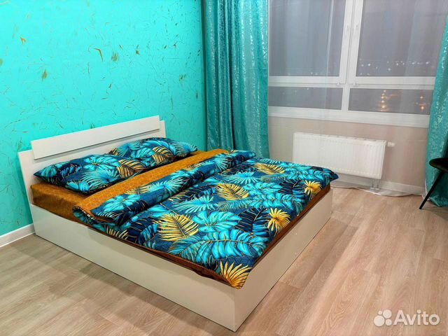 

1-к. квартира, 55 м², 2 кровати