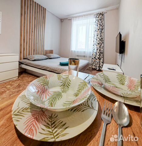 

Квартира-студия, 25 м², 1 кровать