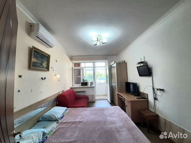 

Квартира-студия, 25 м², 2 кровати