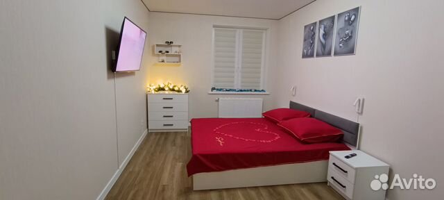 

1-к. квартира, 42 м², 2 кровати