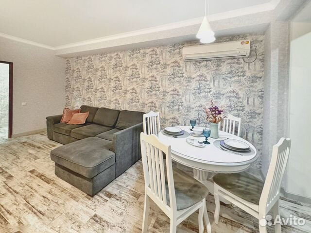 

1-к. квартира, 60 м², 2 кровати