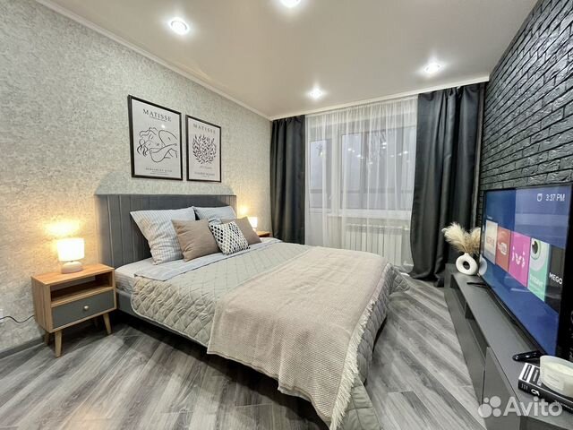

1-к. квартира, 42 м², 2 кровати