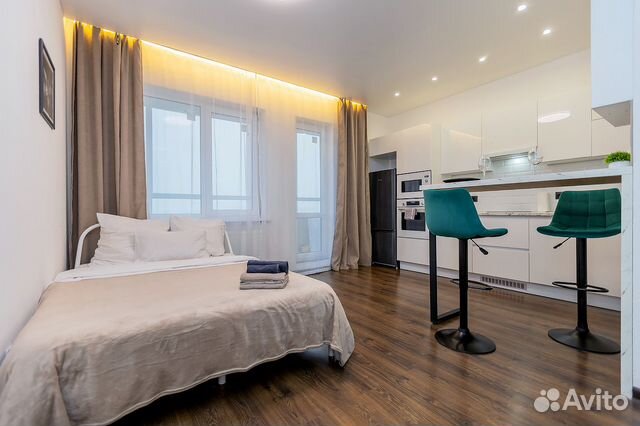 

Квартира-студия, 25 м², 1 кровать