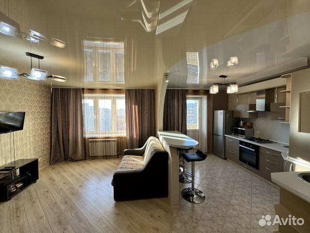 

1-к. квартира, 44 м², 2 кровати