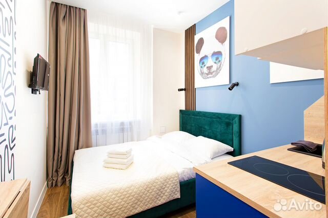 

Квартира-студия в апарт-отеле, 10,5 м², 1 кровать