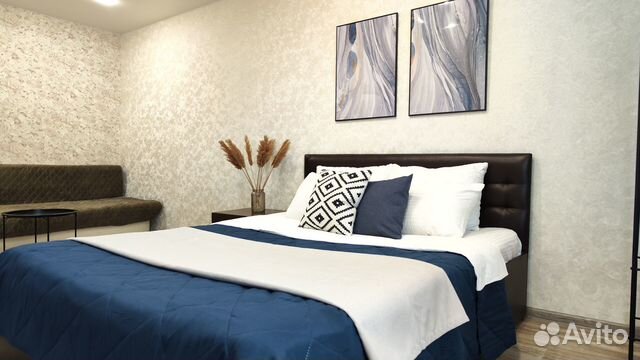 

1-к. квартира, 45 м², 2 кровати