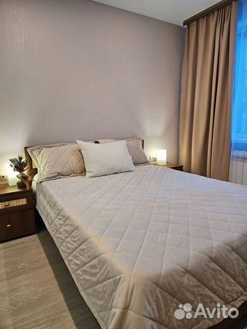 

1-к. квартира, 44 м², 2 кровати