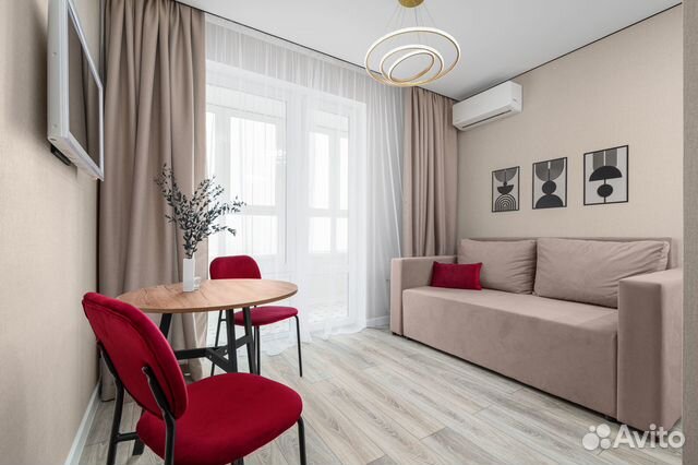 

Квартира-студия, 23,5 м², 2 кровати