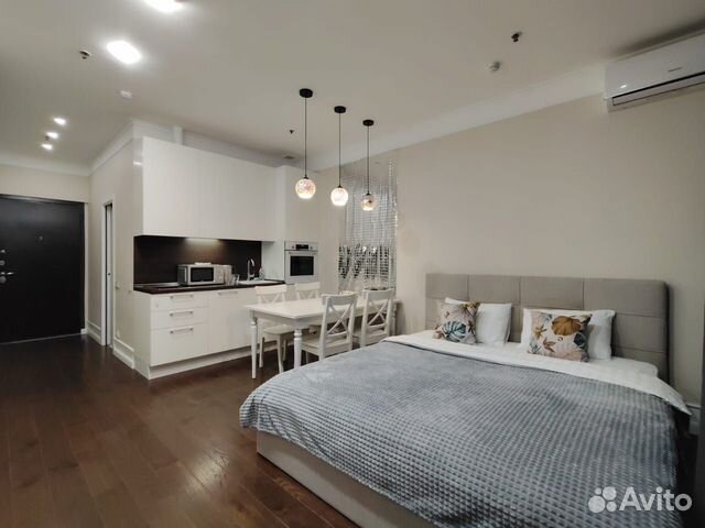 

Квартира-студия, 40 м², 1 кровать