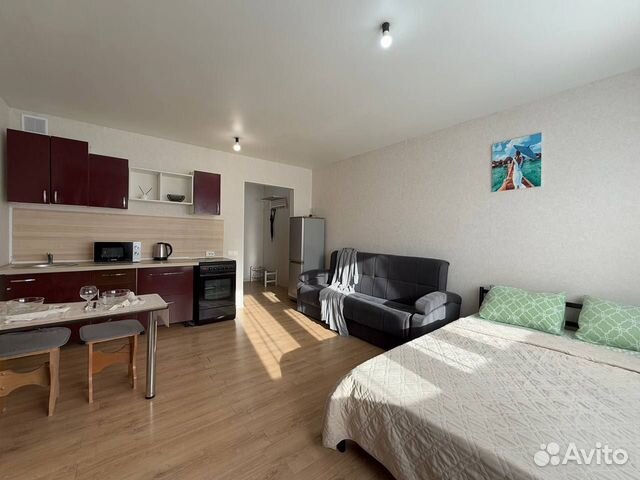

Квартира-студия, 30 м², 2 кровати