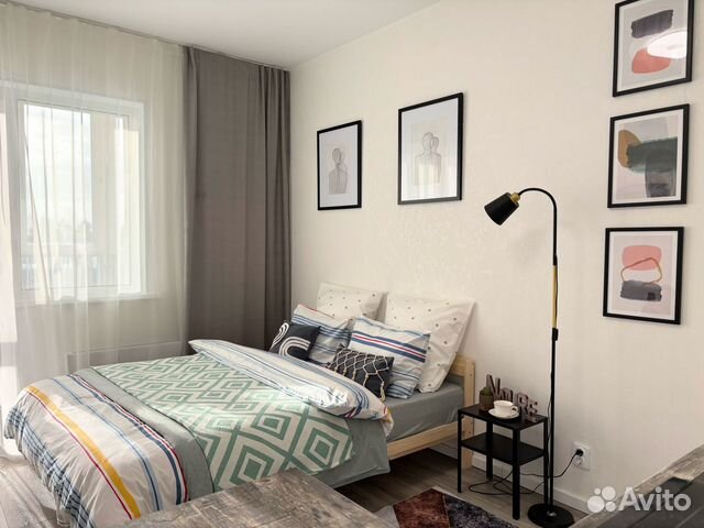 

Квартира-студия, 30 м², 1 кровать