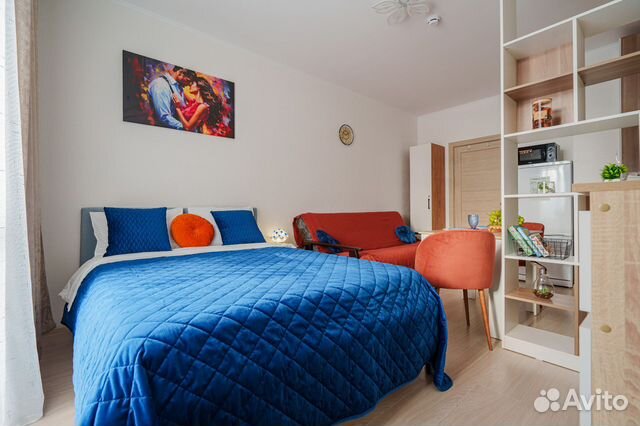 

Квартира-студия, 26 м², 4 кровати