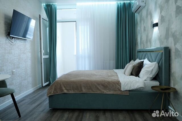 

Квартира-студия, 27 м², 2 кровати