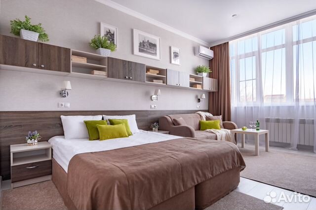 

1-к. квартира, 48 м², 3 кровати