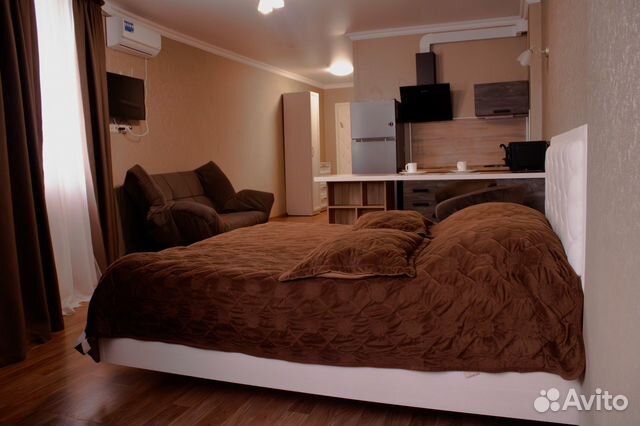 

Квартира-студия, 35 м², 2 кровати