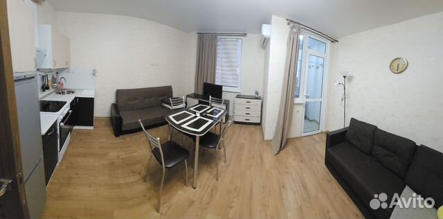 

Квартира-студия, 35 м², 2 кровати