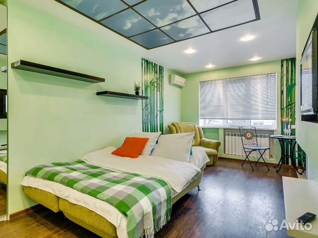 

Квартира-студия, 30 м², 2 кровати