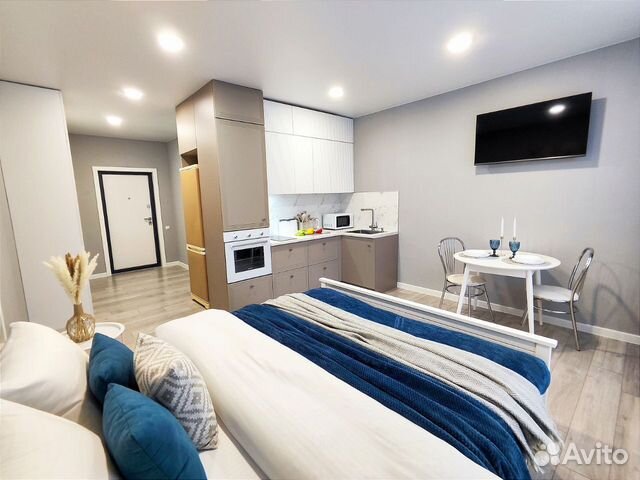 

Квартира-студия, 30 м², 1 кровать