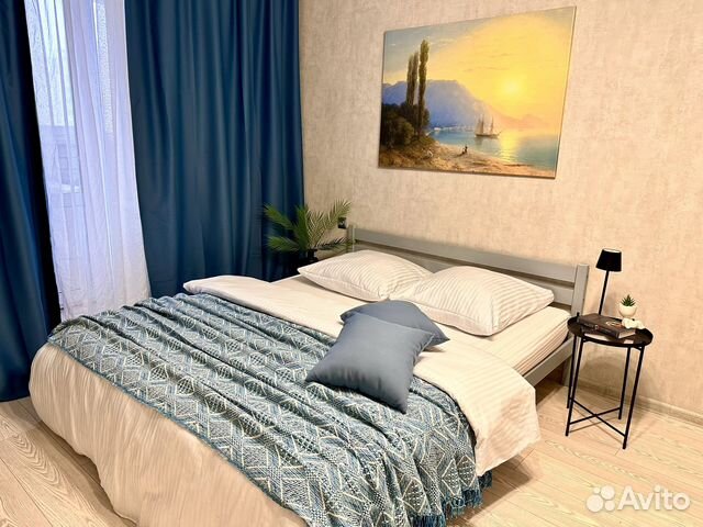 

1-к. квартира, 38 м², 2 кровати