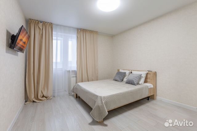 

1-к. квартира, 45 м², 2 кровати