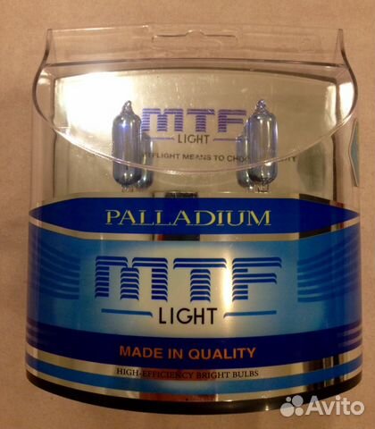 Галогенные лампы MTF Light Palladium 5500К цоколь