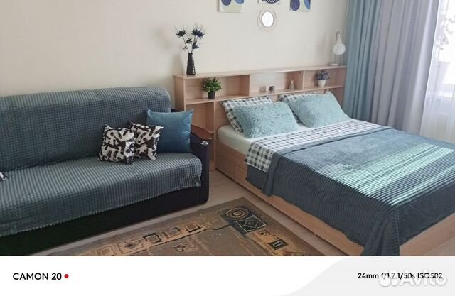 

1-к. квартира, 35 м², 2 кровати