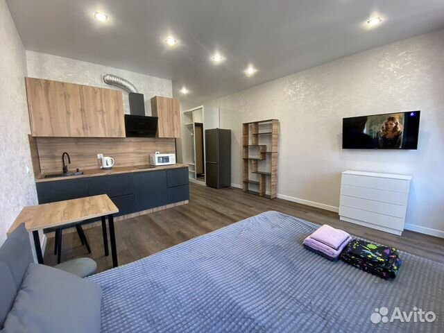 

Квартира-студия, 27 м², 1 кровать