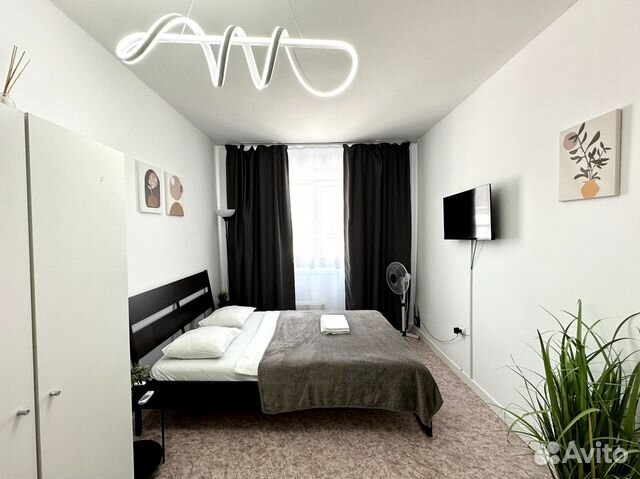 

1-к. квартира, 35 м², 2 кровати