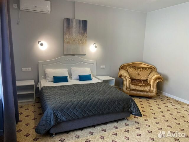 

1-к. квартира, 55 м², 3 кровати