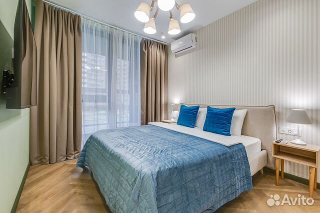 

1-к. квартира, 47 м², 2 кровати