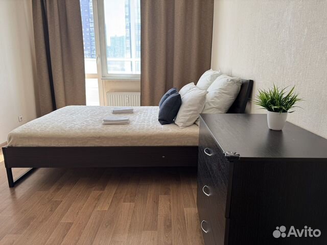 

1-к. квартира, 41 м², 2 кровати