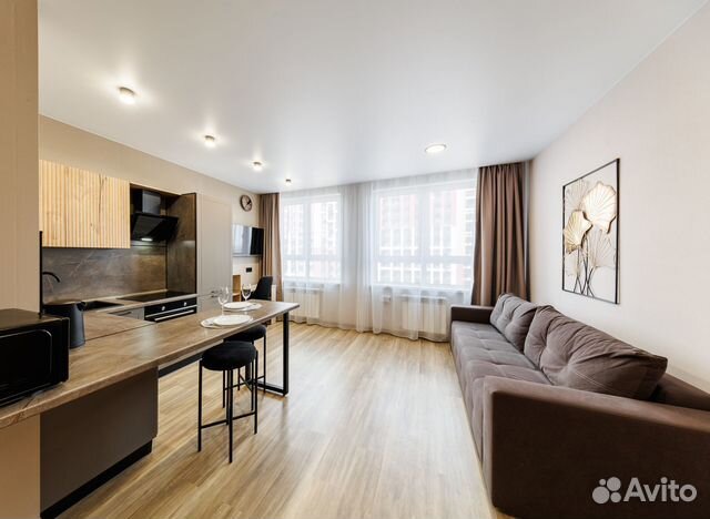 

Квартира-студия, 30 м², 2 кровати