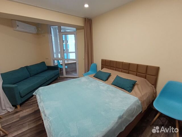 

Квартира-студия, 26 м², 2 кровати