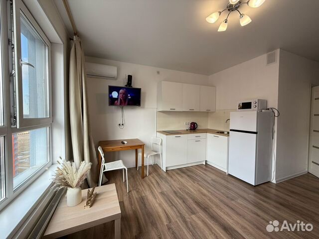 

Квартира-студия, 27,6 м², 2 кровати