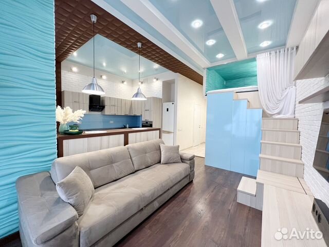 

1-к. квартира, 55 м², 2 кровати