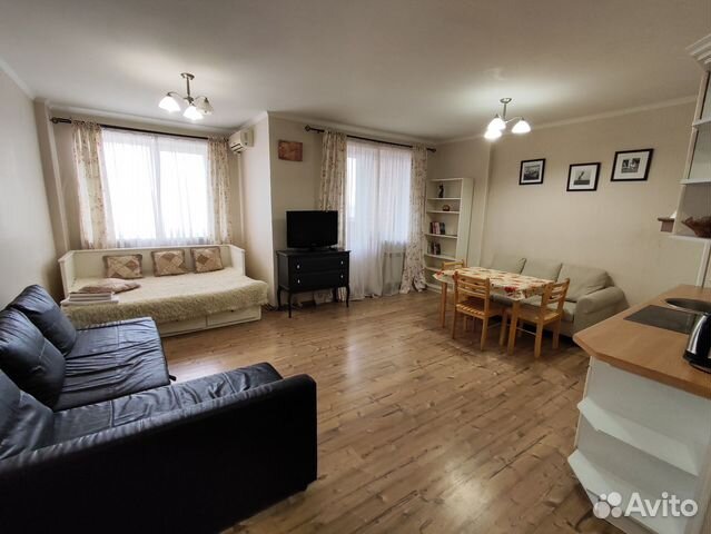 

Квартира-студия, 38 м², 2 кровати