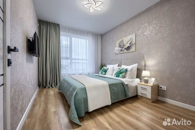 

1-к. квартира, 40 м², 3 кровати