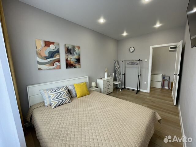 

1-к. квартира, 40 м², 2 кровати